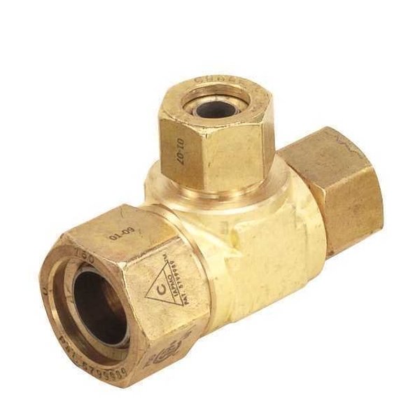 Omega Flex TRAC PIPE AUTOFLARE FITTING TEE 3/4 IN. X 1/2 IN. X 1/2 IN.* FGP-RT-752